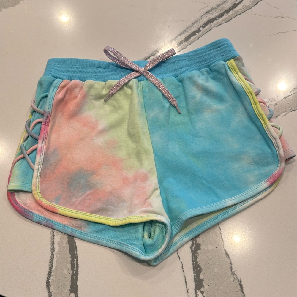 Hannah Banana by Sara Sara Girls Tie Dye Shorts Size 10
